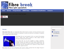 Tablet Screenshot of fibrebreak.co.za